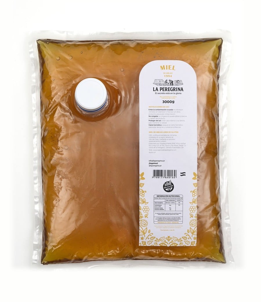Miel en envase de 3 kg